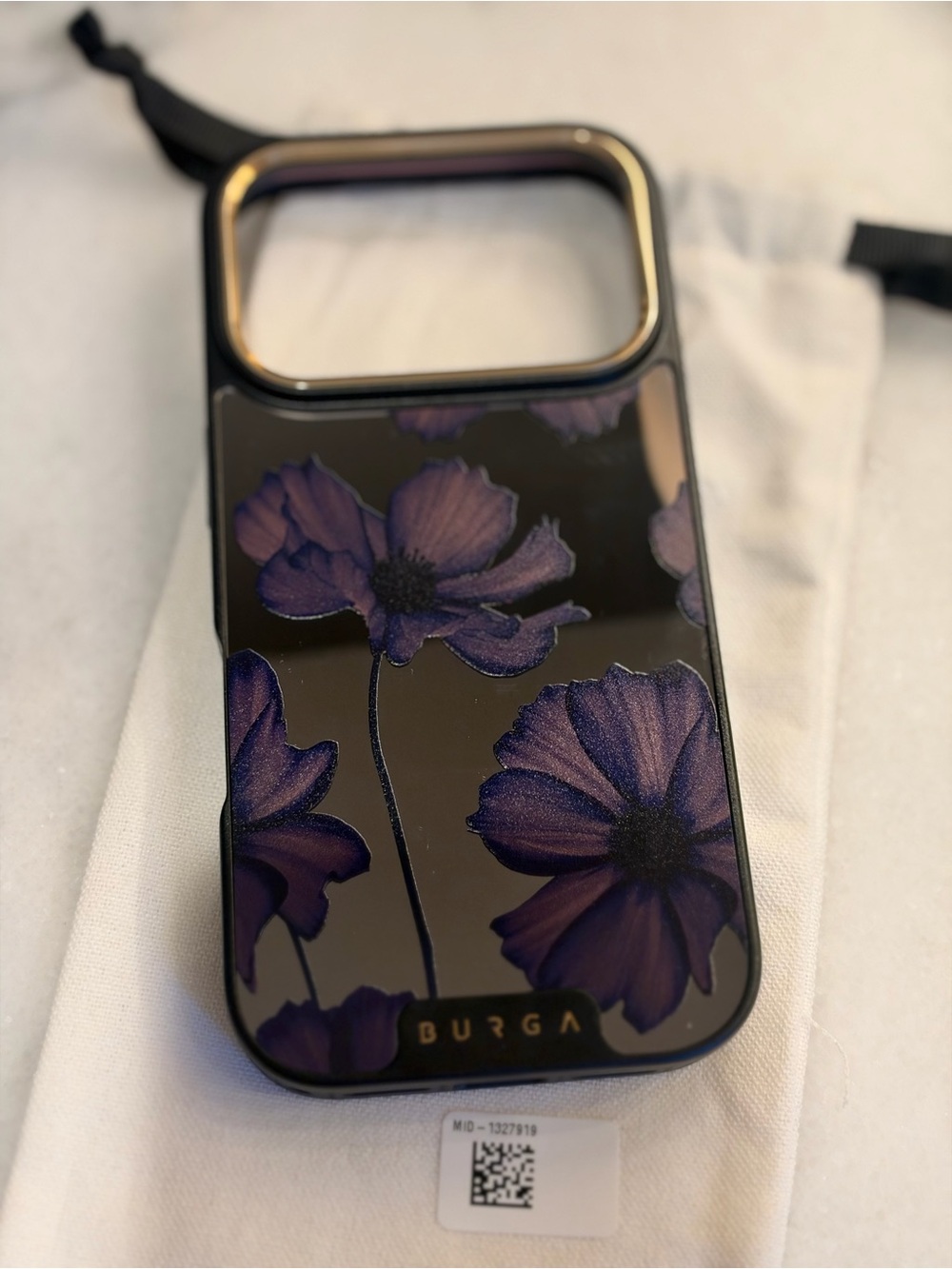 NEW Burga iPhone 18 Pro Case & MagSafe Ring Holder Set - Velvet Night